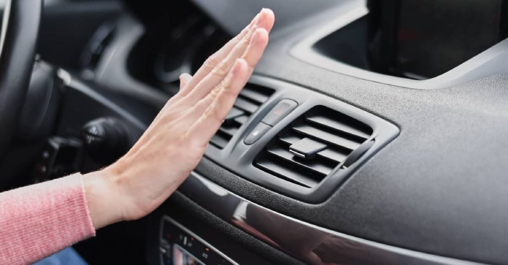 Warm Air from the AC Vents