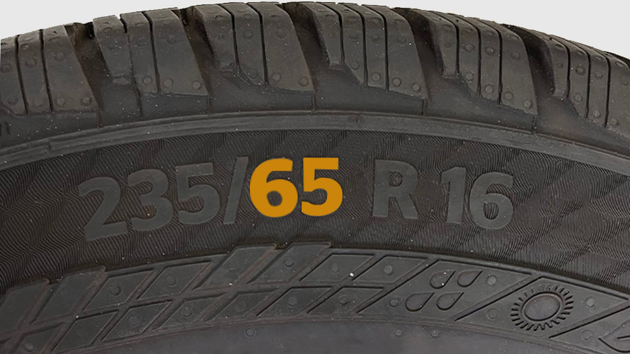 all number on tire