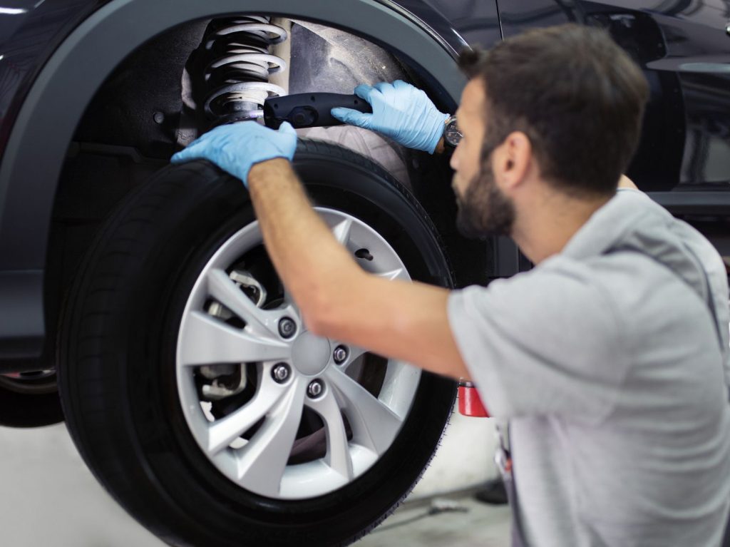 shock absorber replacement in enlarger