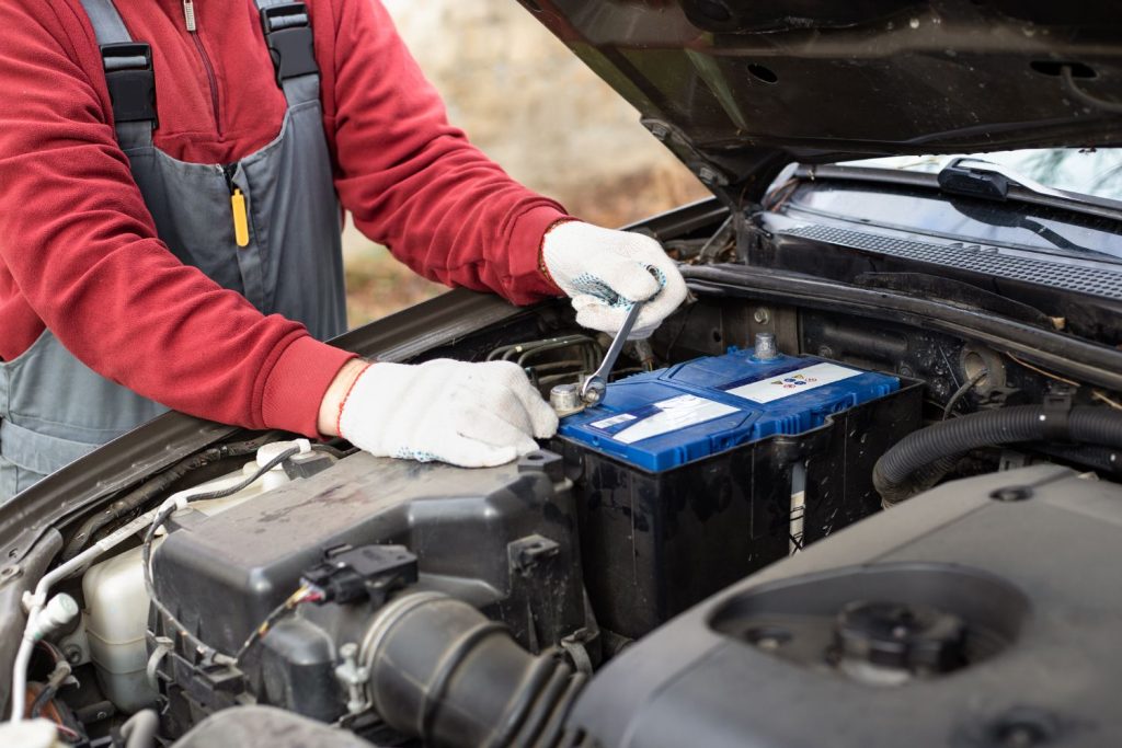 Car Battery Installation